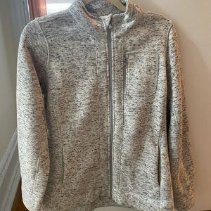 Light grey casual women’s jacket XS